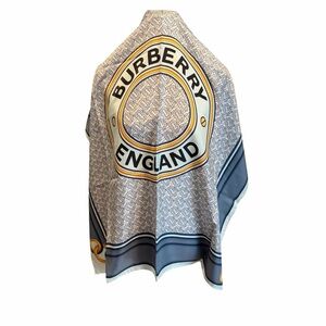 NEW Burberry Monogram Silk Scarf